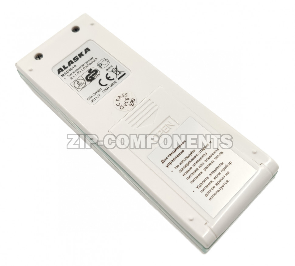 Пульт для кондиционера Alaska MAC 9010
